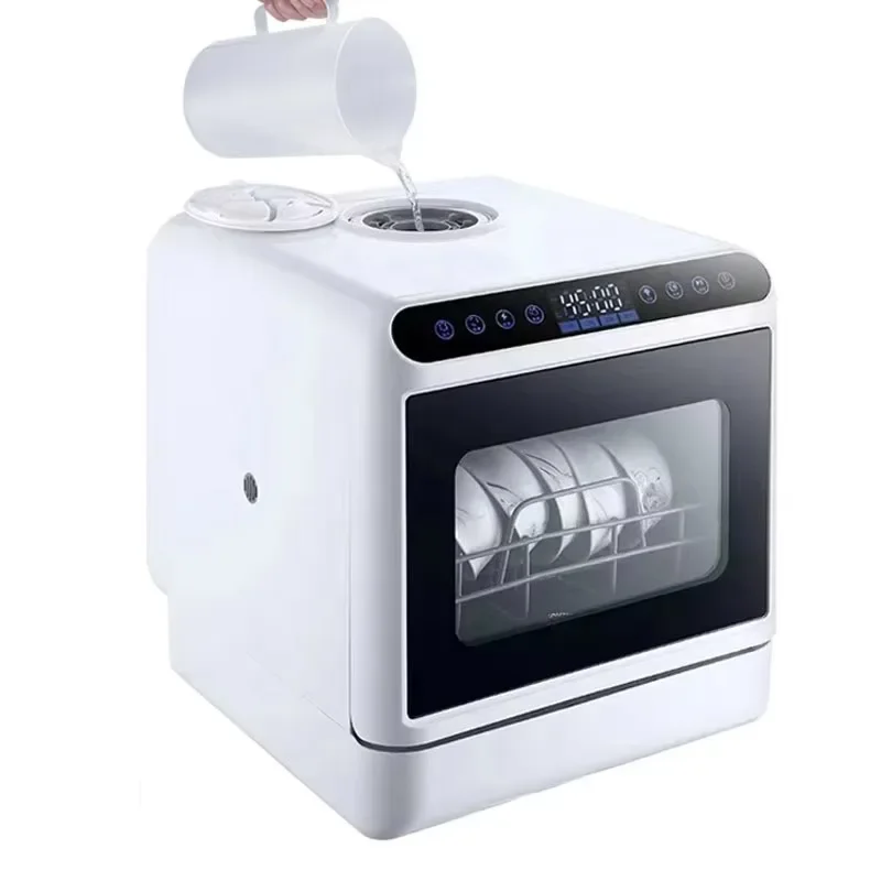 Ideal Space-Saving Portable Mini Countertop Dishwasher RV Fully Automatic Dishwasher With Water Tank