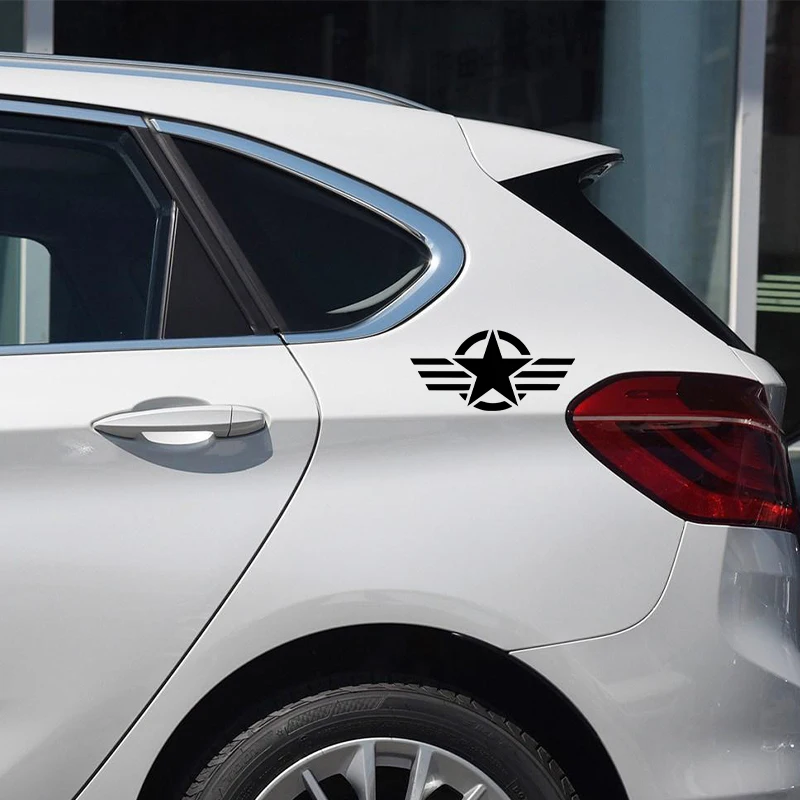 Autoaufkleber, Militär, lustig, für Autos, Motorräder, Vinyl-Aufkleber für BMW, Audi, Gti, Volvo, Tesla, Skoda, Volkswagen, Seat, Subaru, Toyota – Detail 2