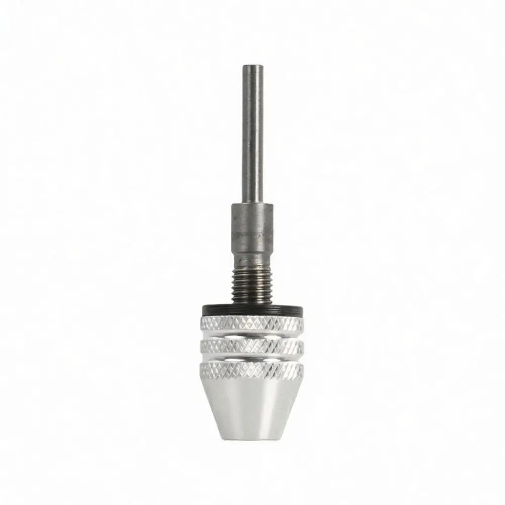 High Accuracy Drill Chuck 0.3 To 6.5mm Hex Shank Converter Three Jaw Self Centering Fast Release For Electric Drill Repair