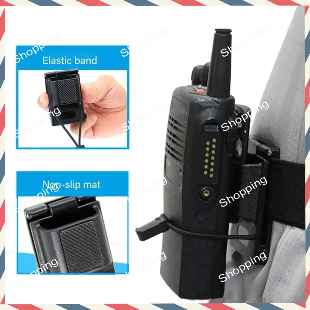M20K 2PCS Tactical Radio Holder Intercom Radio Holder Belt Clip For Quick Release Intercom Radio