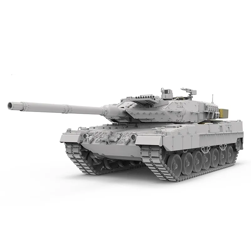 MENG 1/35 الألمانية الرئيسية معركة دبابات ليوبارد 2A6 تجميع نموذج لجسم TS-055 غير ملون تحصيل مخصص البلاستيك الصبي لعبة هدية #2