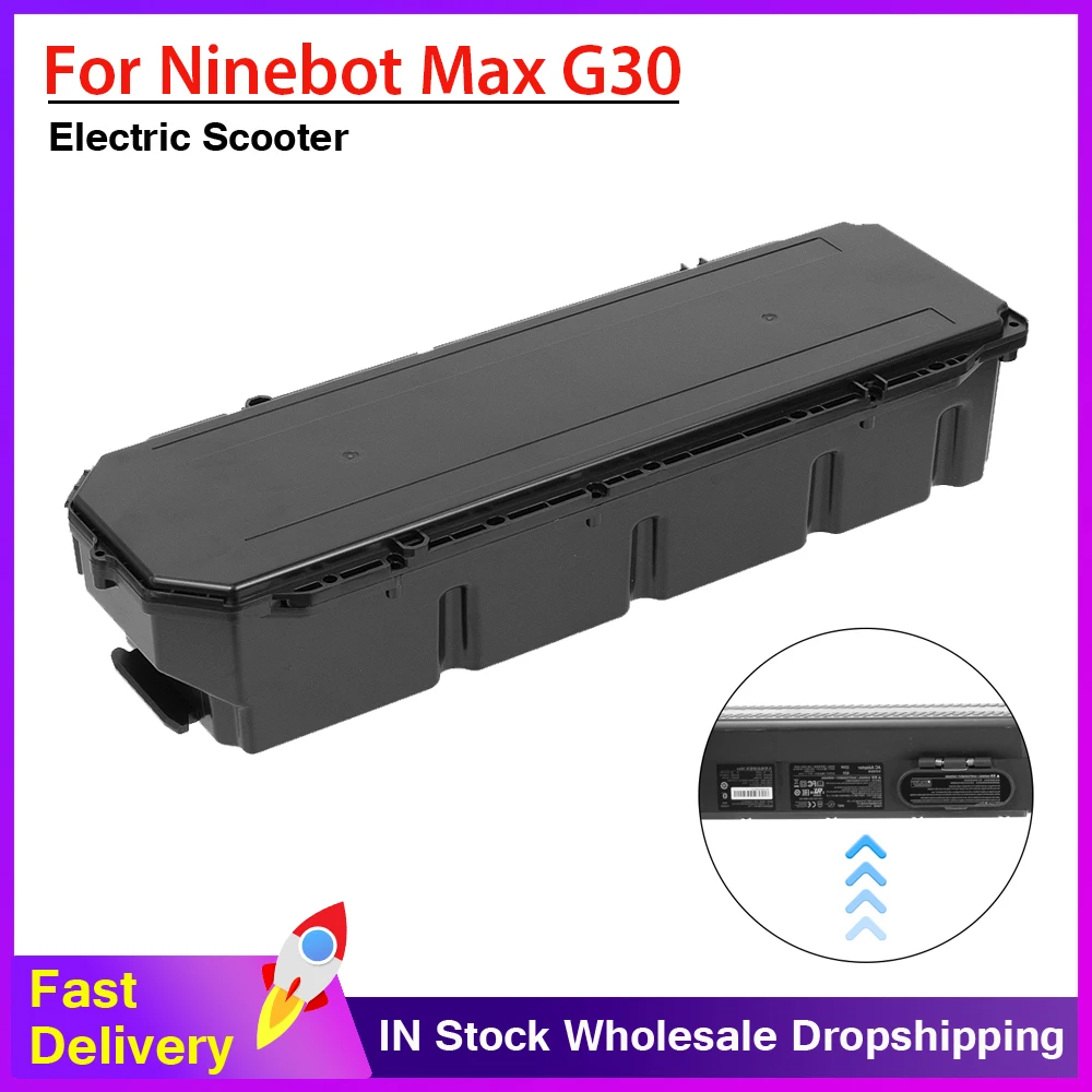 E-Scooter Battery Box for Segway Ninebot Max G30 Electric Scooter Battery Charge Storage Box Shell Battery Protection Cover Part