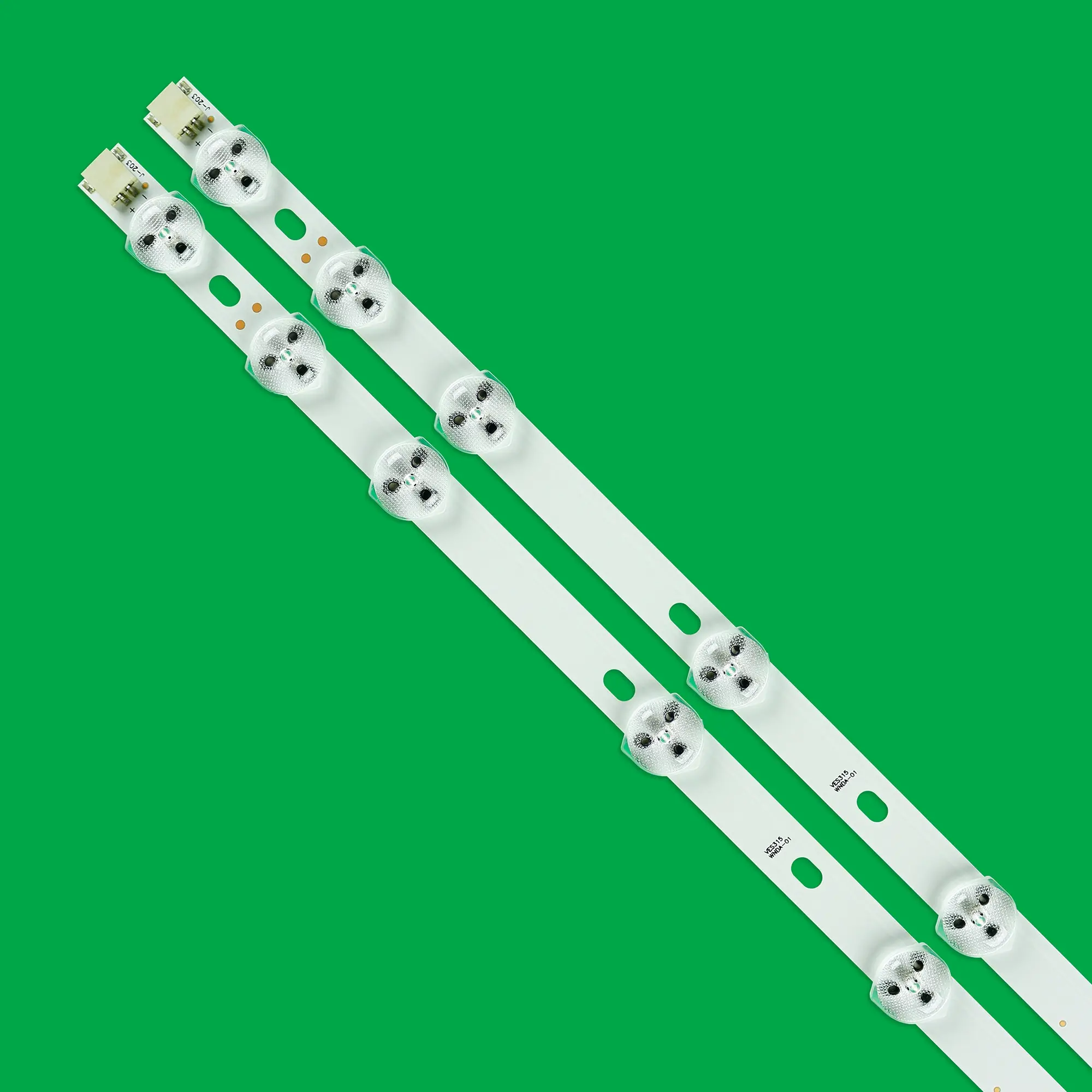 New 2 PCS 11LED 575mm LED Strip for VESTEL 32 inch REV0.2 VES315WNDS-01 32HXC01U 32D1333DB VES315WNDL-01 JL.D320B1235-078CS-C
