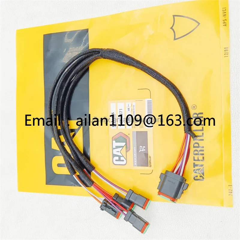 Construction Machinery Part Wiring Harness 144-7871 1447871 Transmission Speed Sensor Harness Bulldozer D6R