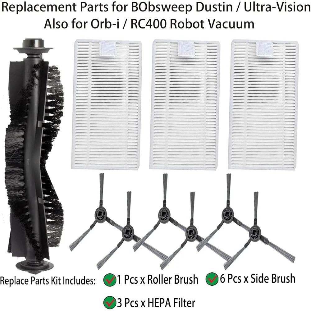 

Запасные части N98R для Bobsweep Dustin/Ultra-Vision, также для деталей пылесоса Orb-I/RC400