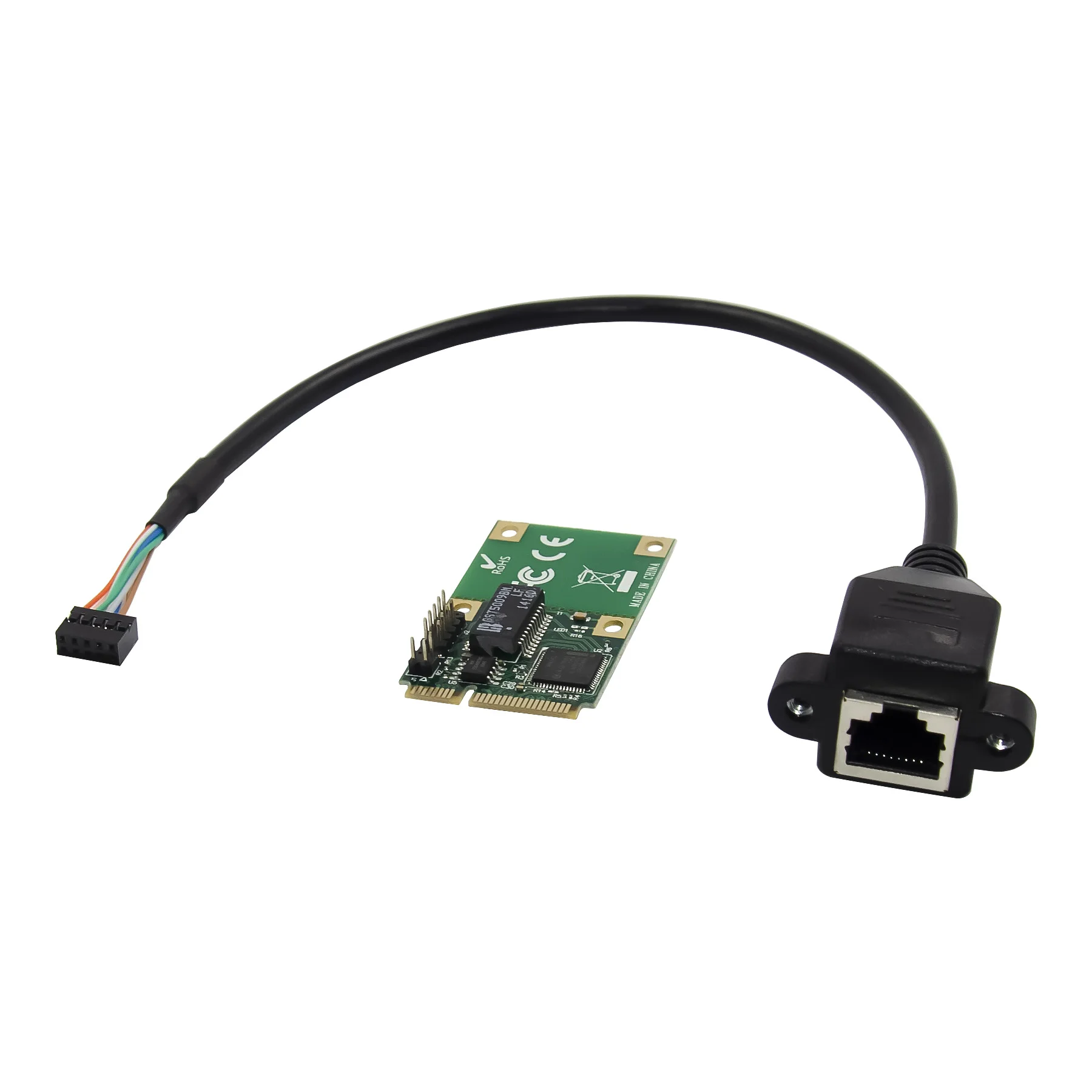 SUNWEIT ST7237 Mini carte LAN PCIe adaptateur 1G avec jeu de puces Intel 82574 pour serveur cartes réseau filaires internes en Stock