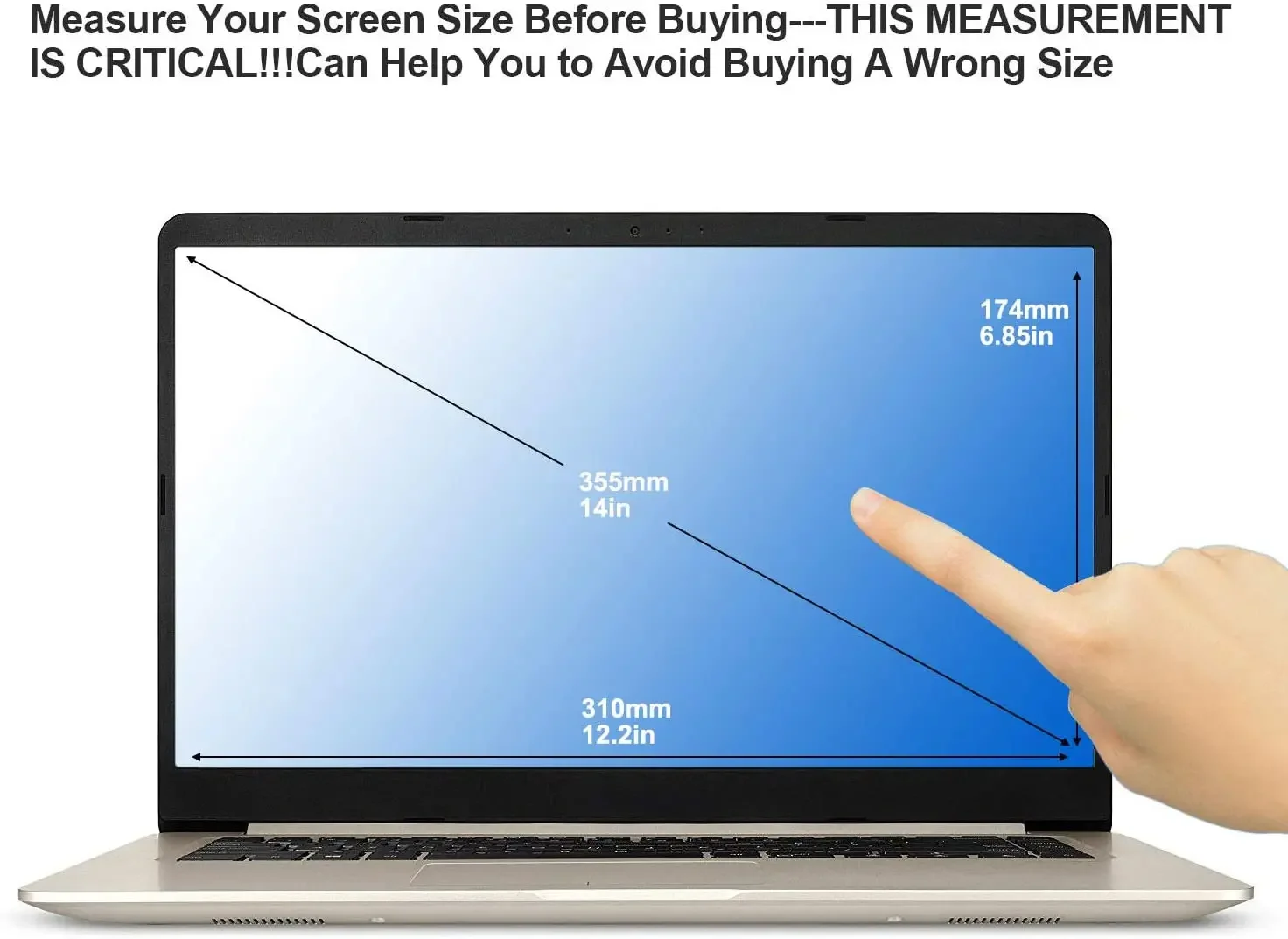 2X Ultra Clear/Anti-Glare/Anti Blue-Ray Screen Protector Guard for HP Pavilion x360 14-ek0015TU/14-ek1027TU 2-in-1 14