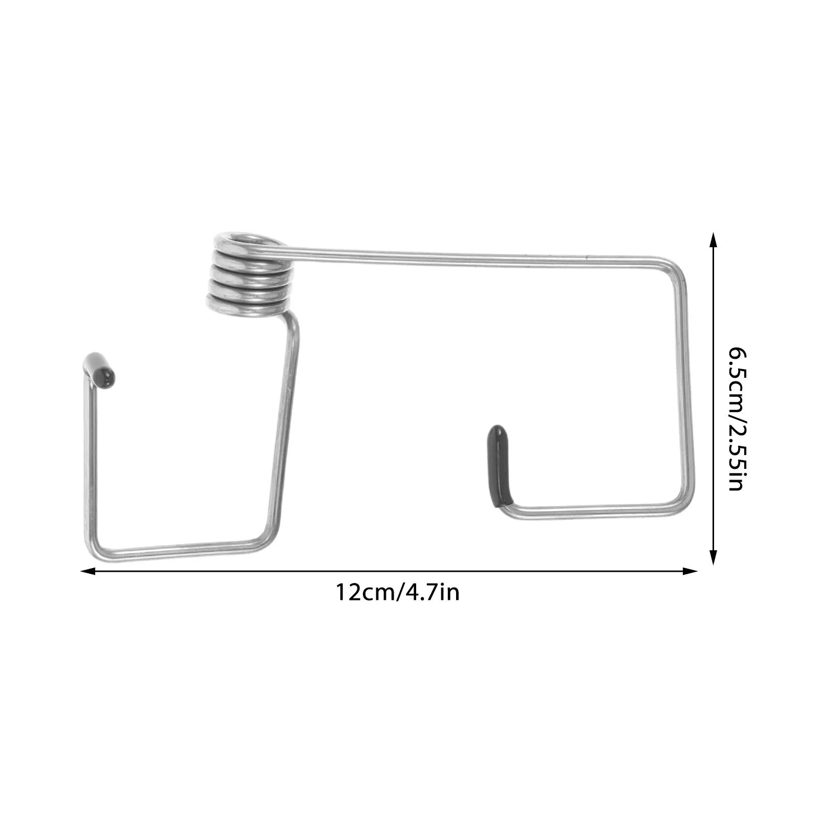 2pcs Windshield Wiper Arm Springs Blade Replacement Tools Force Tension Metal Automotive Part Quiet Operation Durable Material - view 5