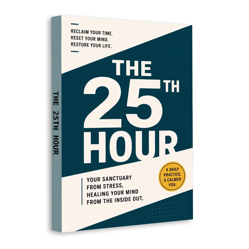 The 25th Hour, A Daily Stress Relief and Mind Reset Practice to Reclaim Your Time, Calm Anxiety, Prevent Burnout