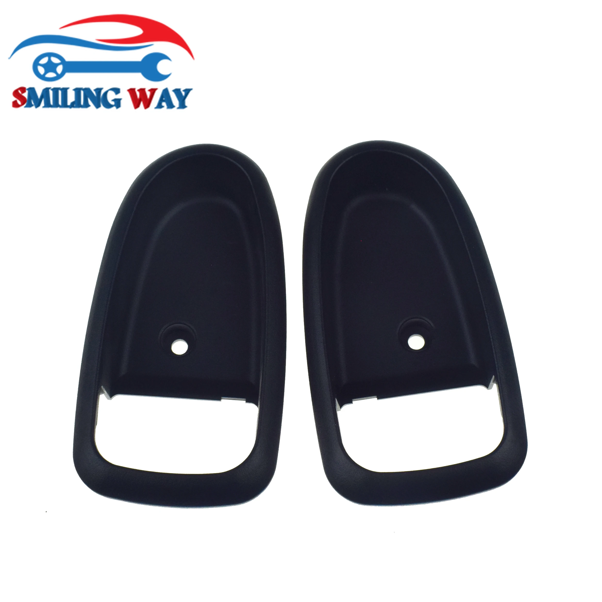 2 or 4 or 8 pcs Black Inside Interior Door Handle Bezel Trim Left Right For Hyundai Elantra 2.0L 2001 2002 2003 2004 2005 2006