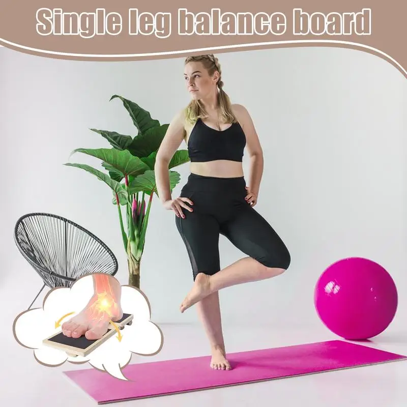 ﻿ Trener wzmacniaczy Balance Board stopy do treningu równowagi Pilates fizykoterapia korektor postawy ﻿