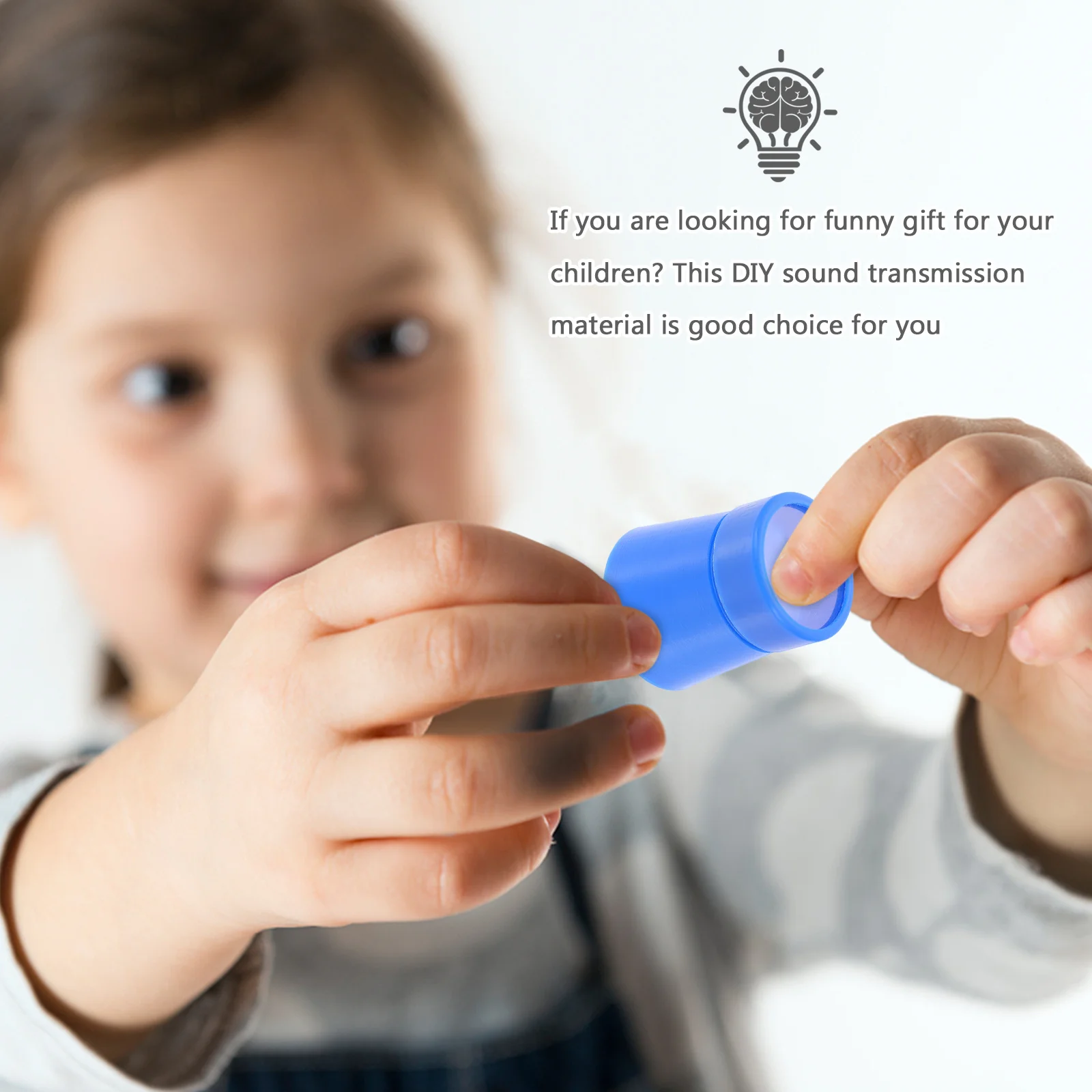 3 مجموعات نقل الصوت DIY ميكروفون الحرفية الدعامة الاطفال العلوم التجمع المواد أداة التعلم الإبداعي للأطفال DIY ميكروفون