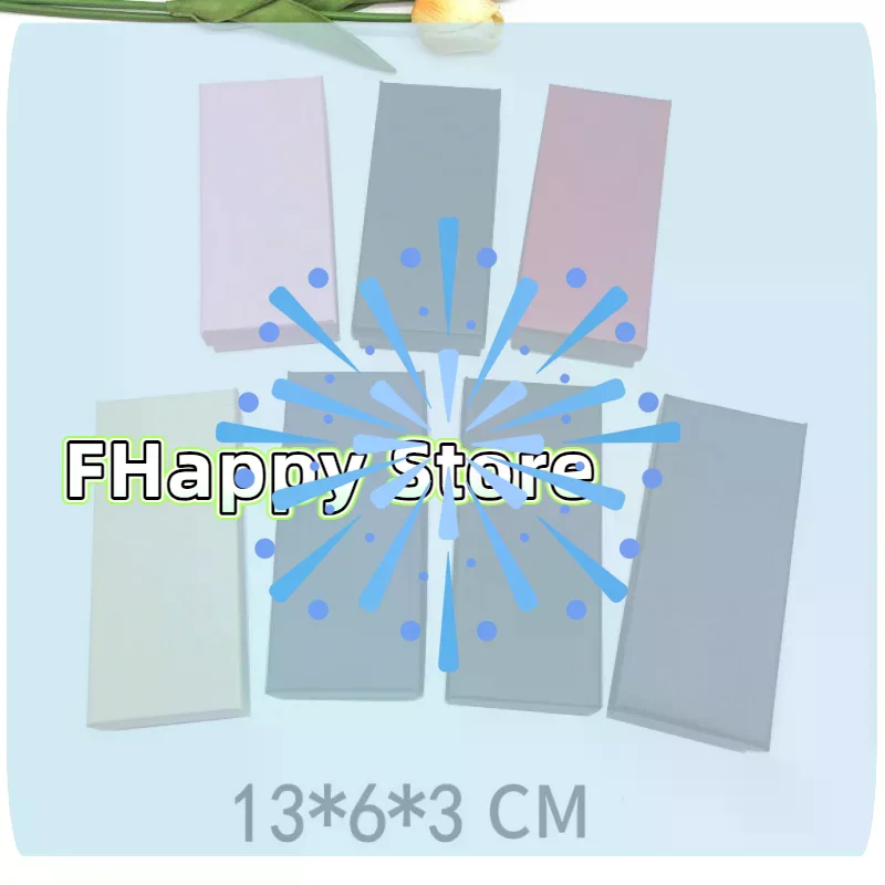 [MA]Multicolor Rectangular Hard Paper Gift Boxes With Secure Lids For Storing Jewelry Small Gifts For Retail And Personal Use