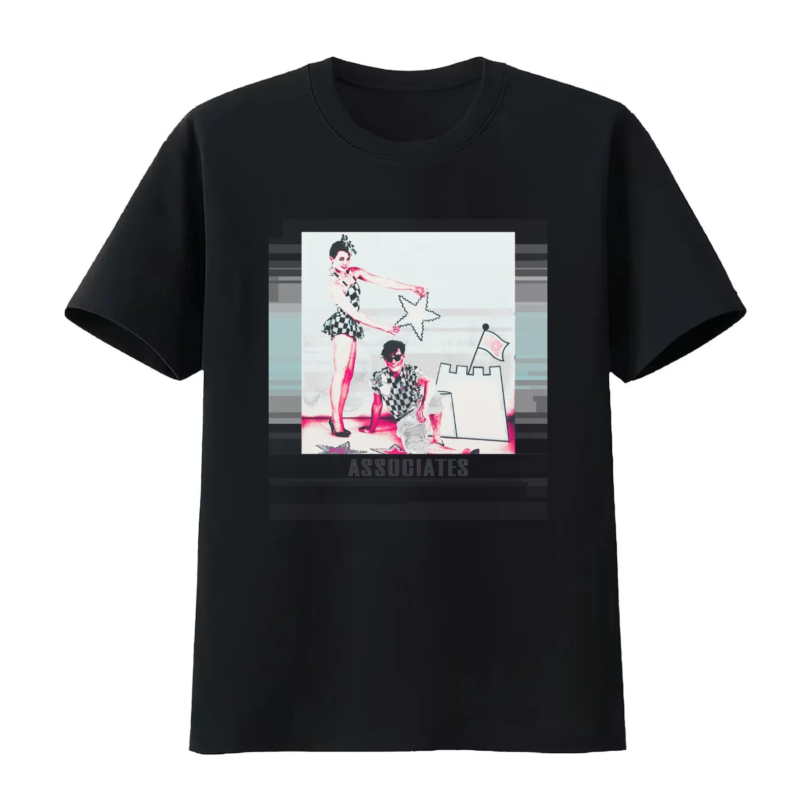 18 Carat Associates - Martha Ladly and Billy Mackenzie (Associates) T-Shirt Summer Casual Cotton Tee Oversized Streetwear Tops