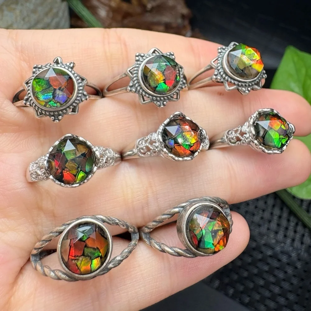 natural-colored-ammolite-ring-handmade-crystal-healing-energy-quartz-jewelry-children-birthday-cute-gift-1pcs