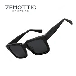 ZENOTTIC 2026 Retro Square Polarized Sunglasses for Unisex Trendy Vintage Shades UV Protection Sun Glasses