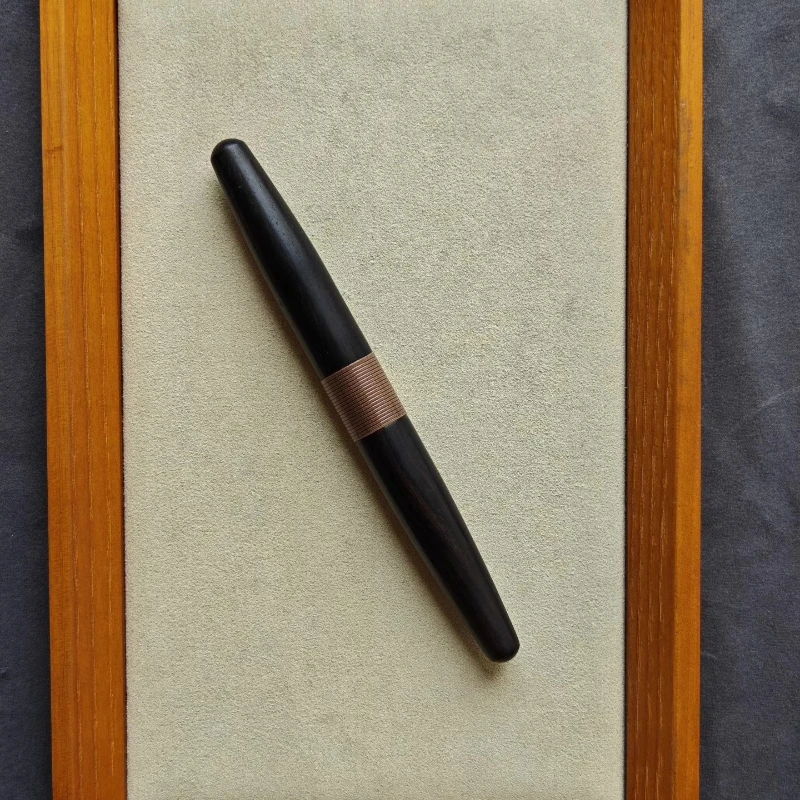 Budget Natural Wood Fountain Pen Lightweight Wood Ink Pen, Replaceable Ink Cartridge, Beginner Calligraphy Practice Stationery