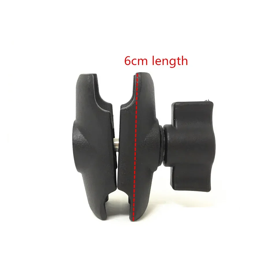 6 سنتيمتر 9 سنتيمتر 15 سنتيمتر الألومنيوم مقشر سبائك مزدوجة المقبس الذراع ل 1 بوصة تحميل كروي قواعد محول تصاعد قاعدة حامل