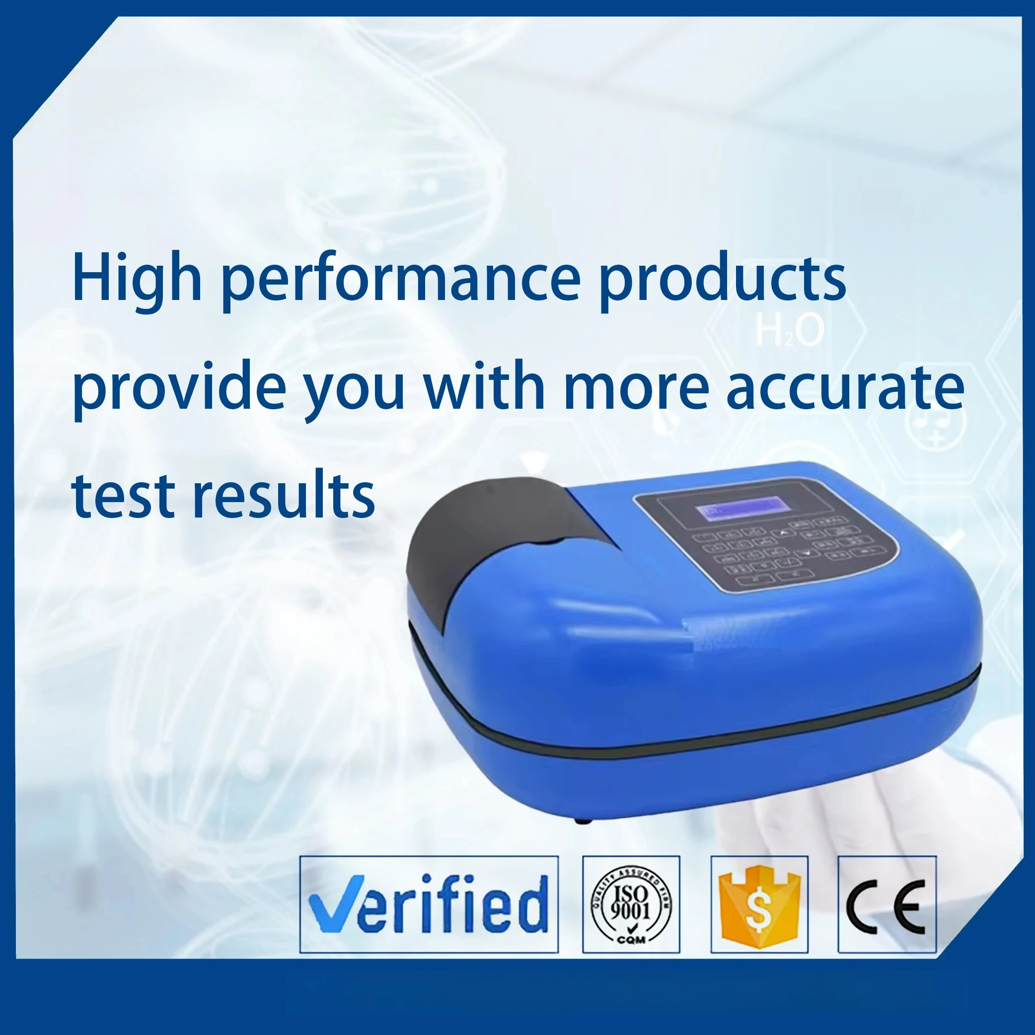 1600 مقياس الطيف الضوئي المرئي الذكي والمحمول تلقائيًا مع تقنية معالجة الحواسيب الصغيرة المتقدمة #5