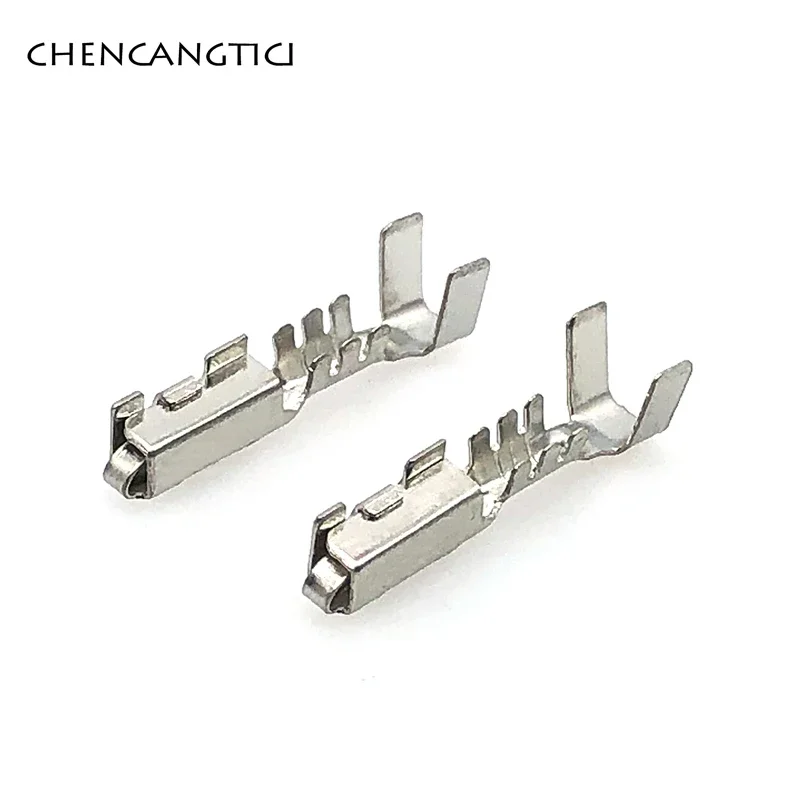 

50 Pcs Auto Crimp Tin Terminal Auto Delphi Connector Car Female Replacement Of Plug Splice Wire Pin 12048074