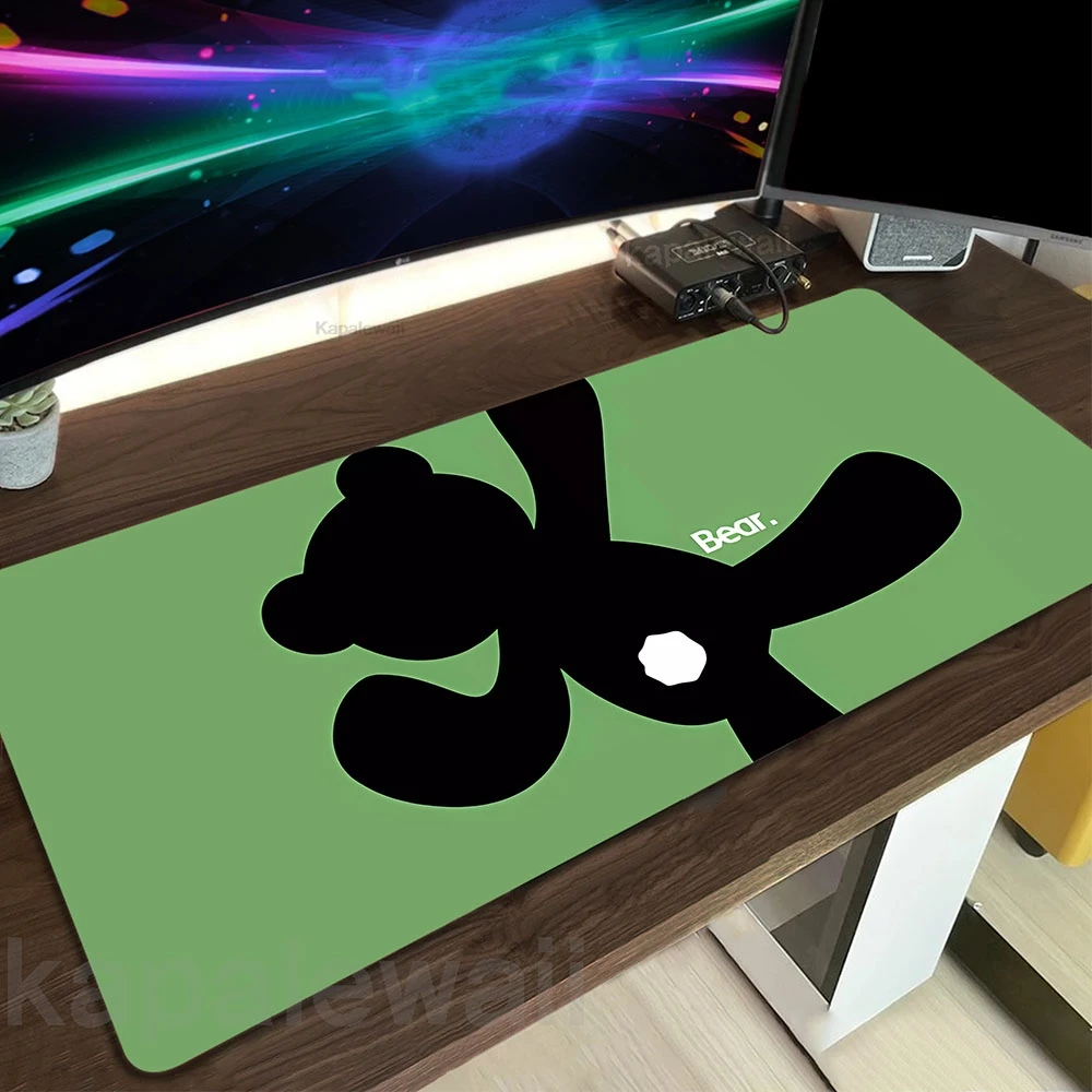 

Kawaii Cute Cat Large Mouse Pad For Gamer Mausepad Gaming Speed Keyboard Pads Anime Mous Mat Office Desk Protector Mat 100x50cm