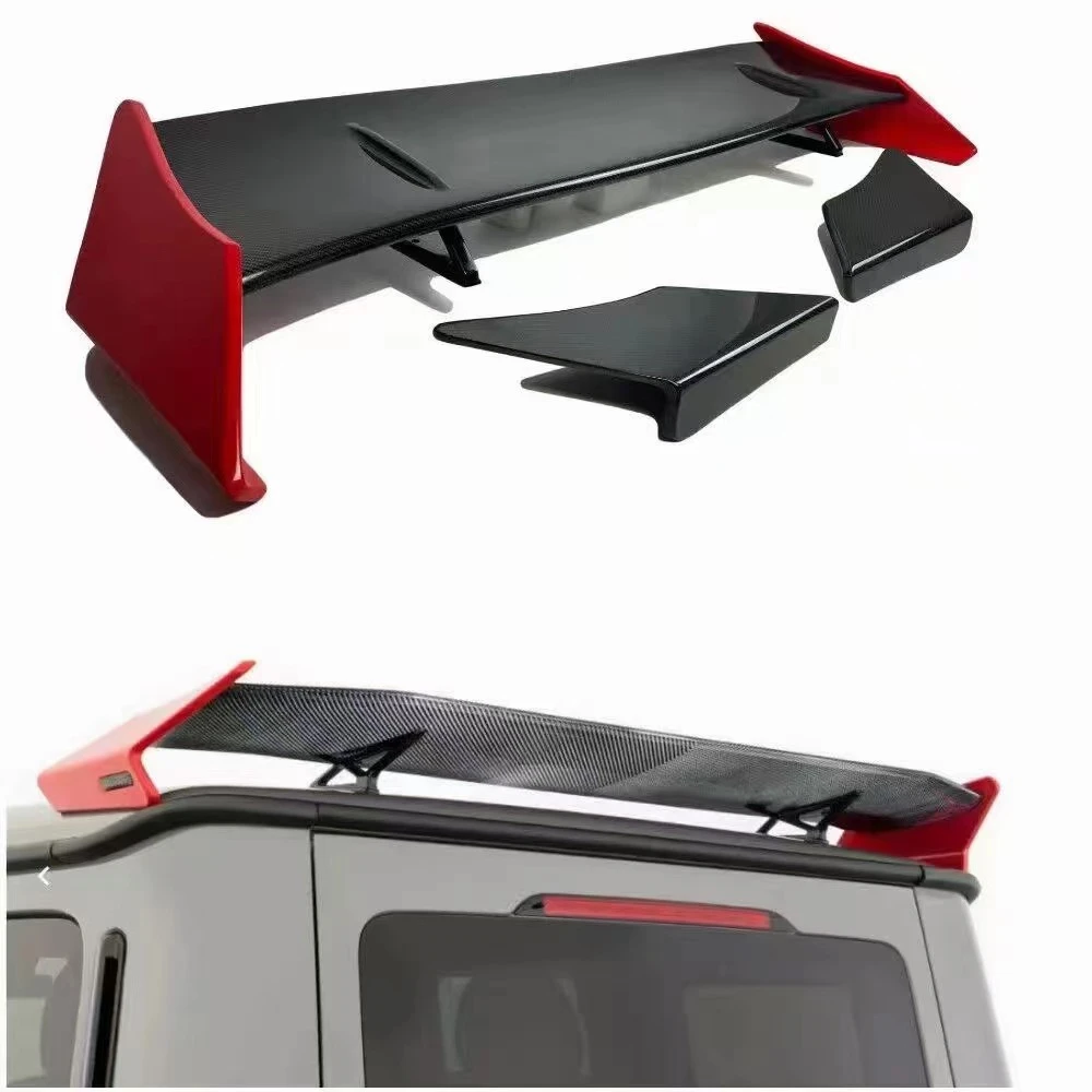 Car carbon fiber tail wing spoiler For Mercedes-Benz G-Class Brabus G900