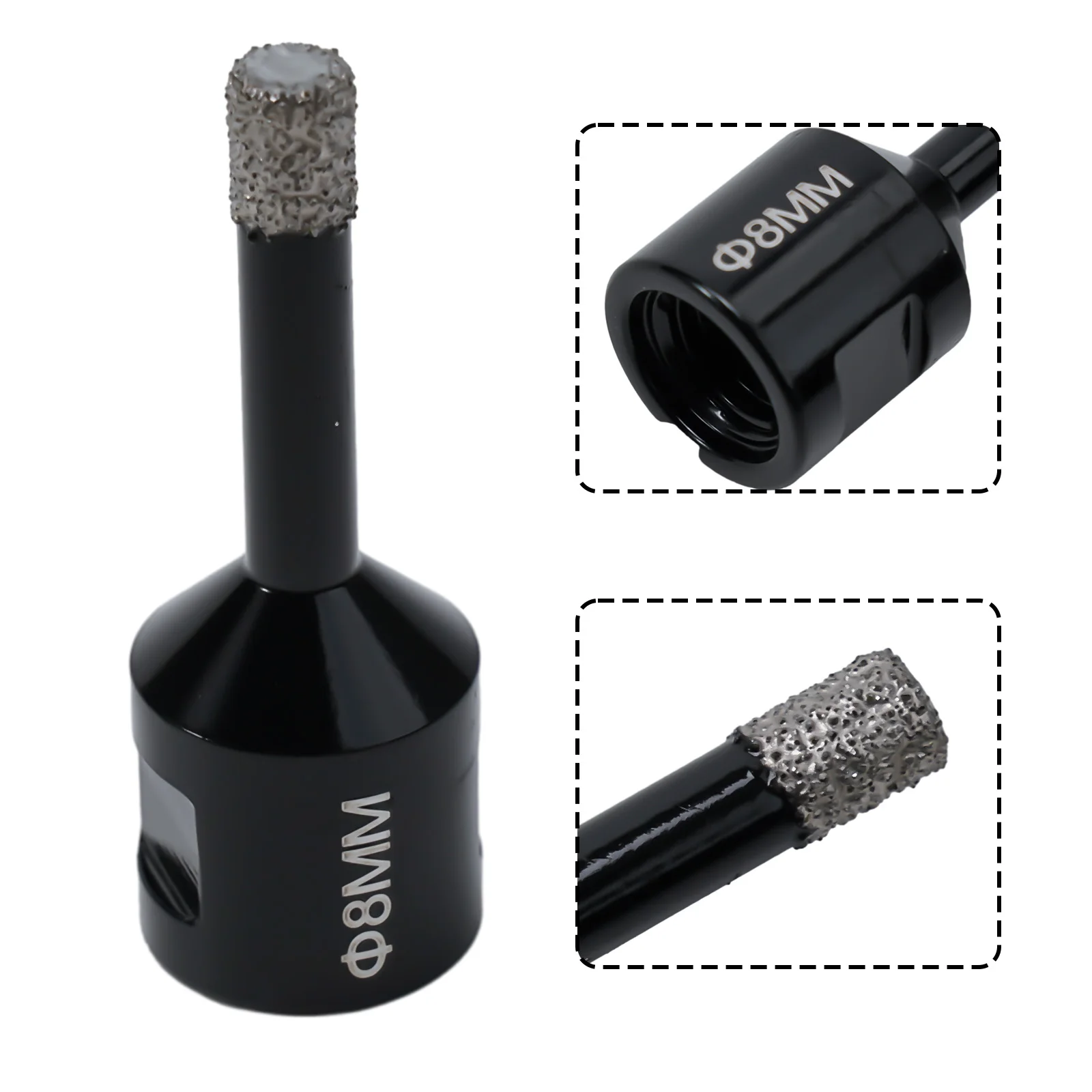 6-10mm M14 Hole Opener Diamond-Drill Bits Tile Marble Concrete Drills For Grinder Core Bits Ceramic Tile Hole-Saw Cutter Granite