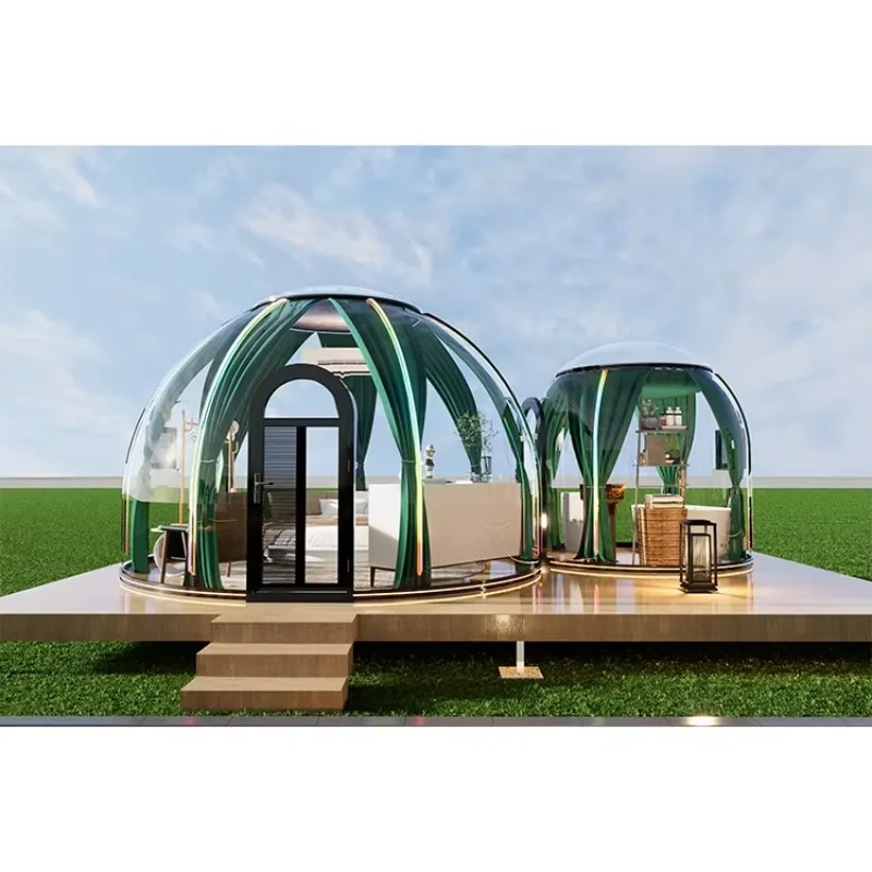 Inflatable Bubble House Transparent Starry Sky Room Luxury Outdoor Camping Tent For Garden Event