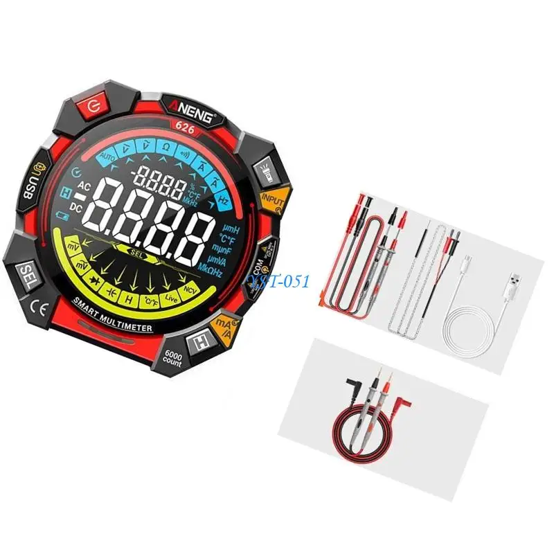 E15A Professional Digital Multimeter Votage Current Tester Continuitys Resistance