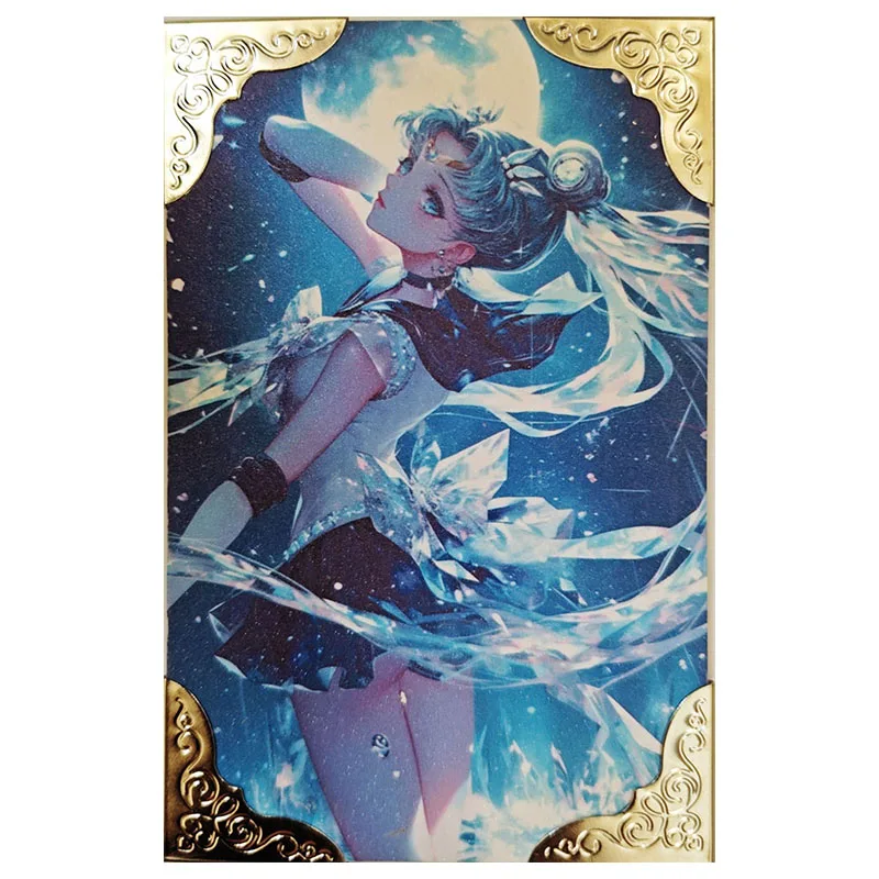 Anime Goddess Story Rare Refraction Game Collectible Cards Hancock Tsukino Usagi Hu Tao Xiangling Toys for boys Birthday Present