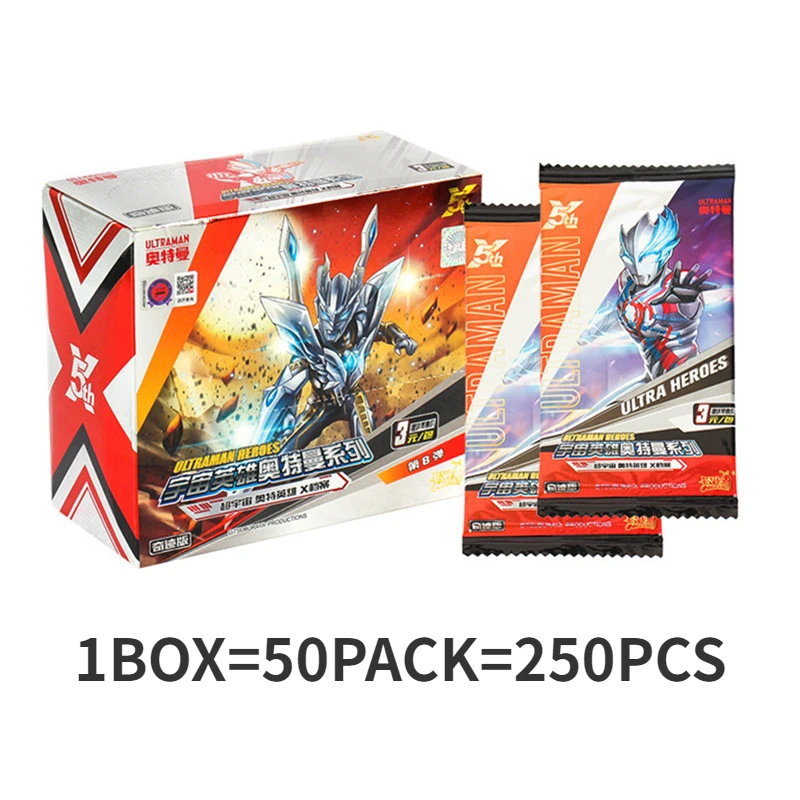 KAYOU Genuine Ultraman Cards Miracle Version OR Signature Gold
