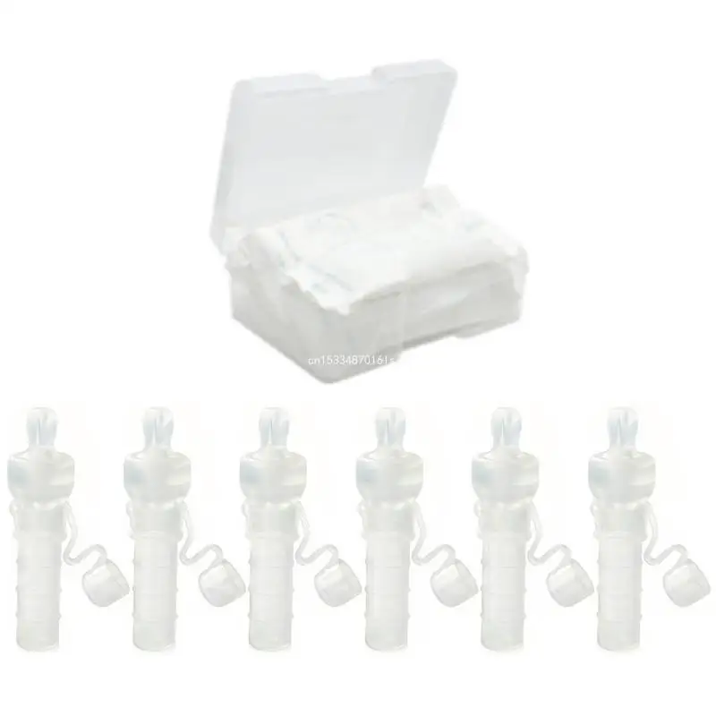 

6pcs Colostrum Collector Breast Feeding Milk Collection Tube Postpartum Supplies Dropship