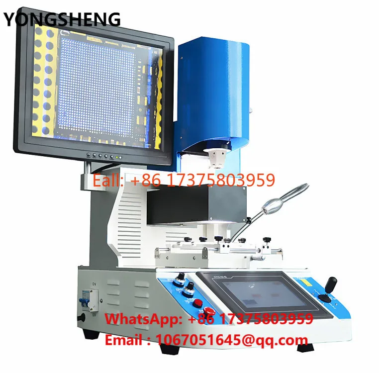 Wds-700 BGA Rework Station PCB Soldering Machine For Mobile Phone Motherboard Chip Repairing Sample