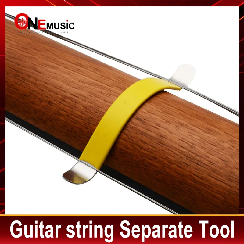 Guitar String Separator Luthier Frets Polish Strings Metal Separate Tool for Folk Classic Acoustic Electric Guitars