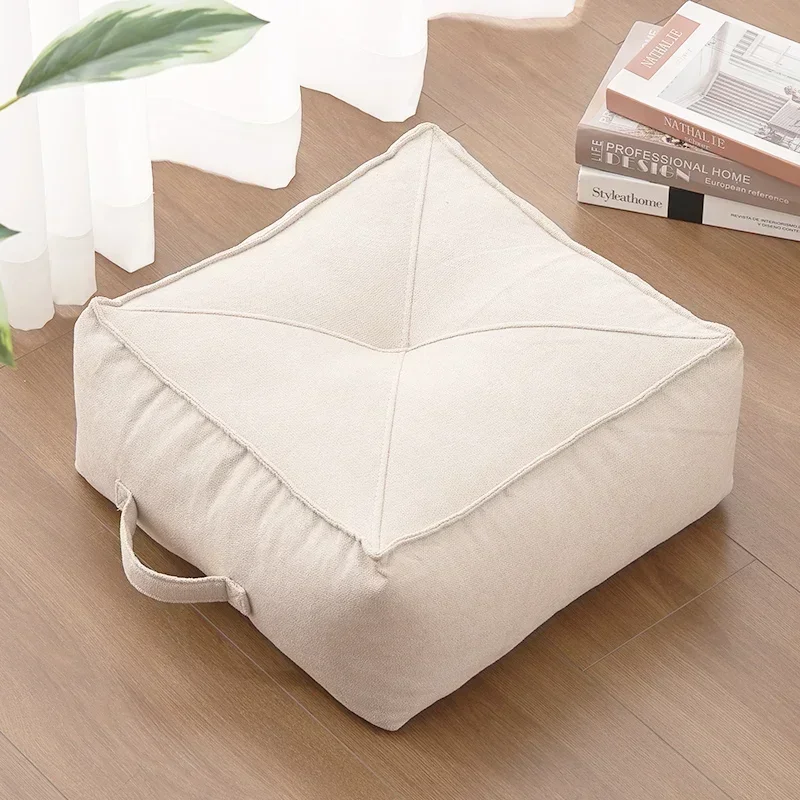 #Convenient Fabric Small Stool Home Modern Simple Balcony Small Sitting Pier Living Room Sofa Stools