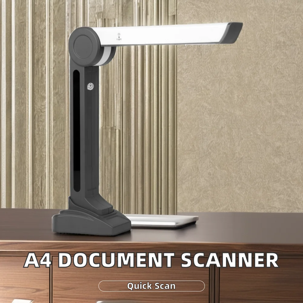Eloam High-Speed A4 Document Scanner with 2MP CMOS Sensor 1600x1200 Resolution USB Interface 1-Year Warranty in Stock