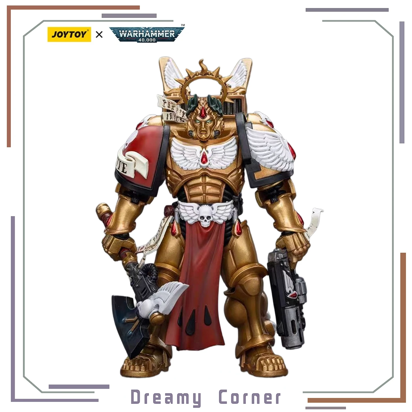 

【In Stock】JOYTOY Warhammer 40K Blood Angels Commander Dante 1/18 Action Figures Toys Ornaments Collection