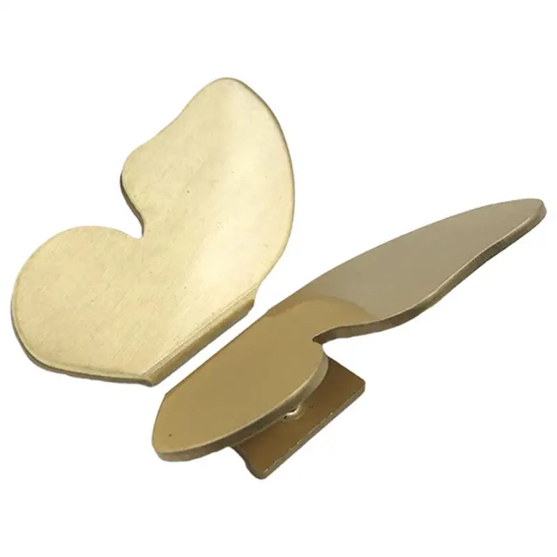 1 Pair Aluminum Alloy Butterfly Cabinet Door Handle Art Simple Home Hardware Dressing Table Wardrobe Furniture Drawer Handle