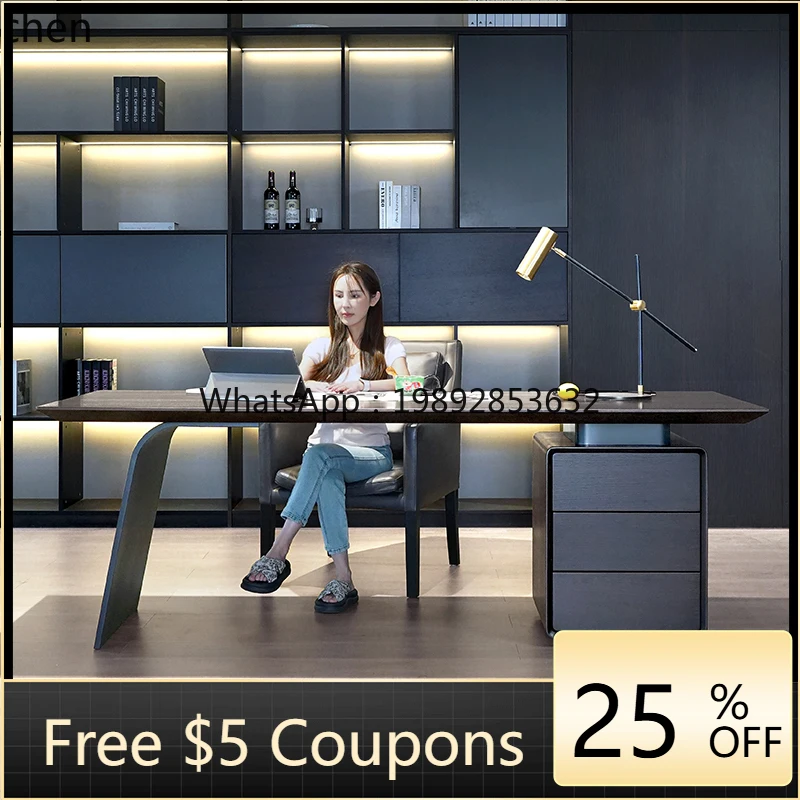 

minimalist light luxury study home desk desk writing desk modern minimalist