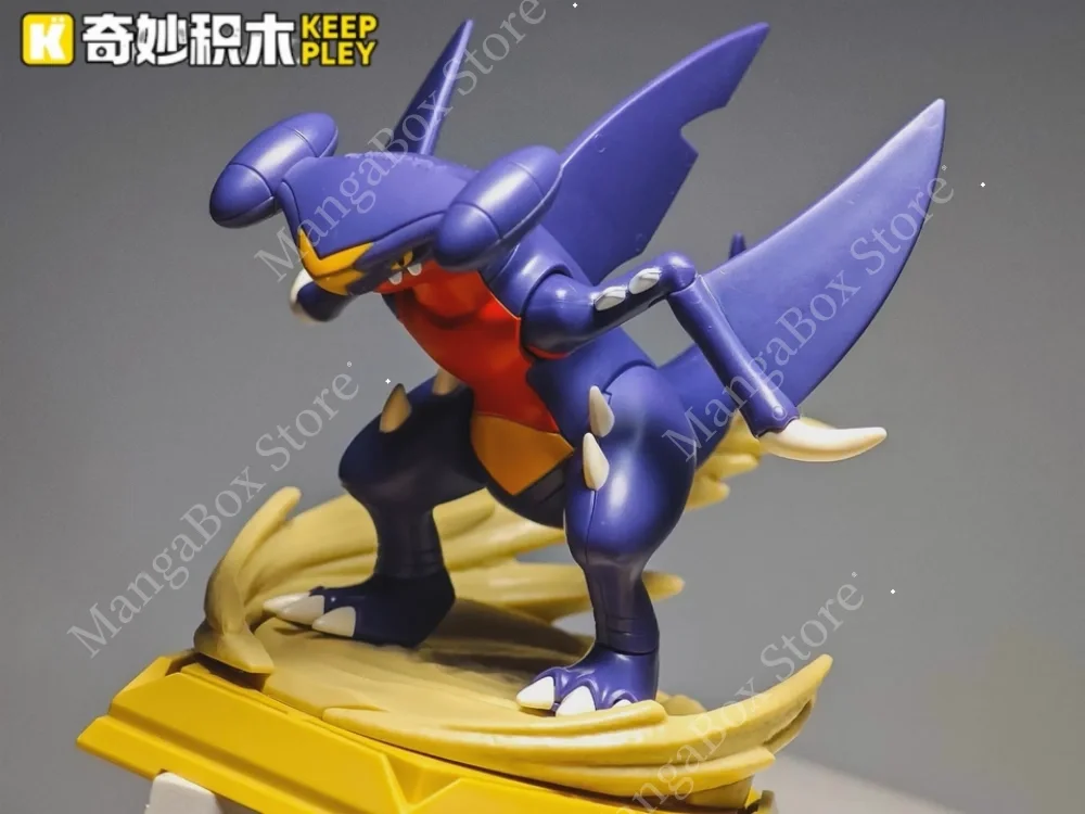 Zestaw figurek Keeppley PokéMon Charizard i Dragonite do składania, zabawka konstrukcyjna na prezenty urodzinowe