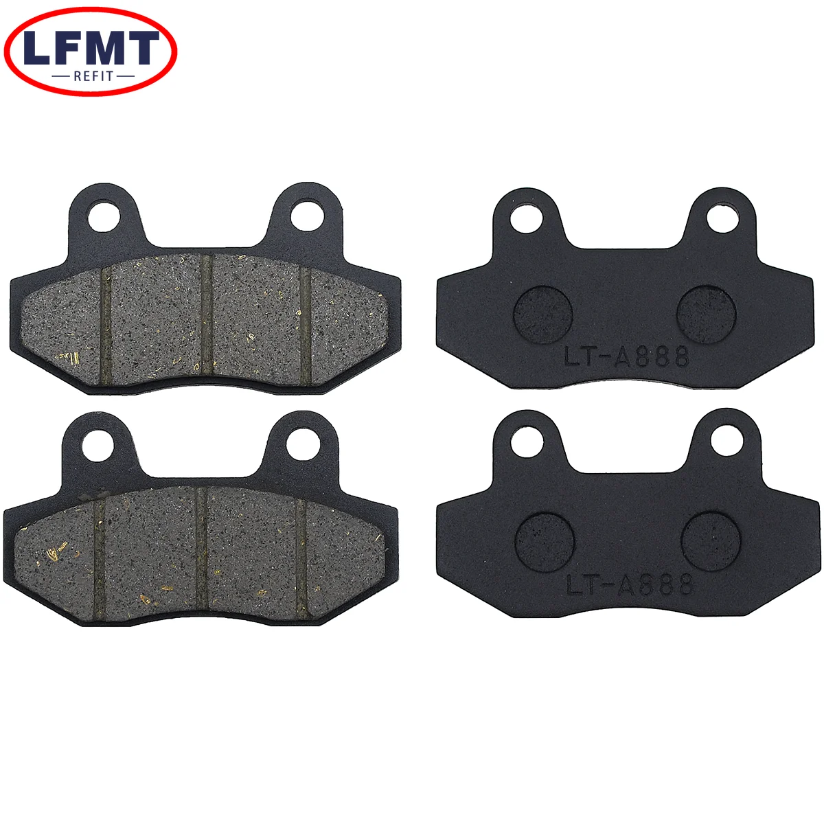 

High temperature motorcycle brake pads High quality material suitable for HYOSUNG GT125 RX125 RT125 GV125 GT250R GV250 RX400
