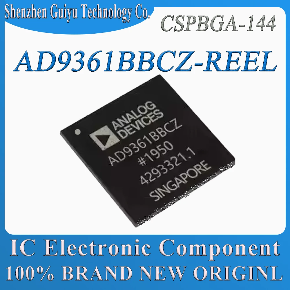 

AD9361BBCZ-REEL AD9361BBCZ AD9361BB AD9361 AD CSPBGA-144 IC Chip
