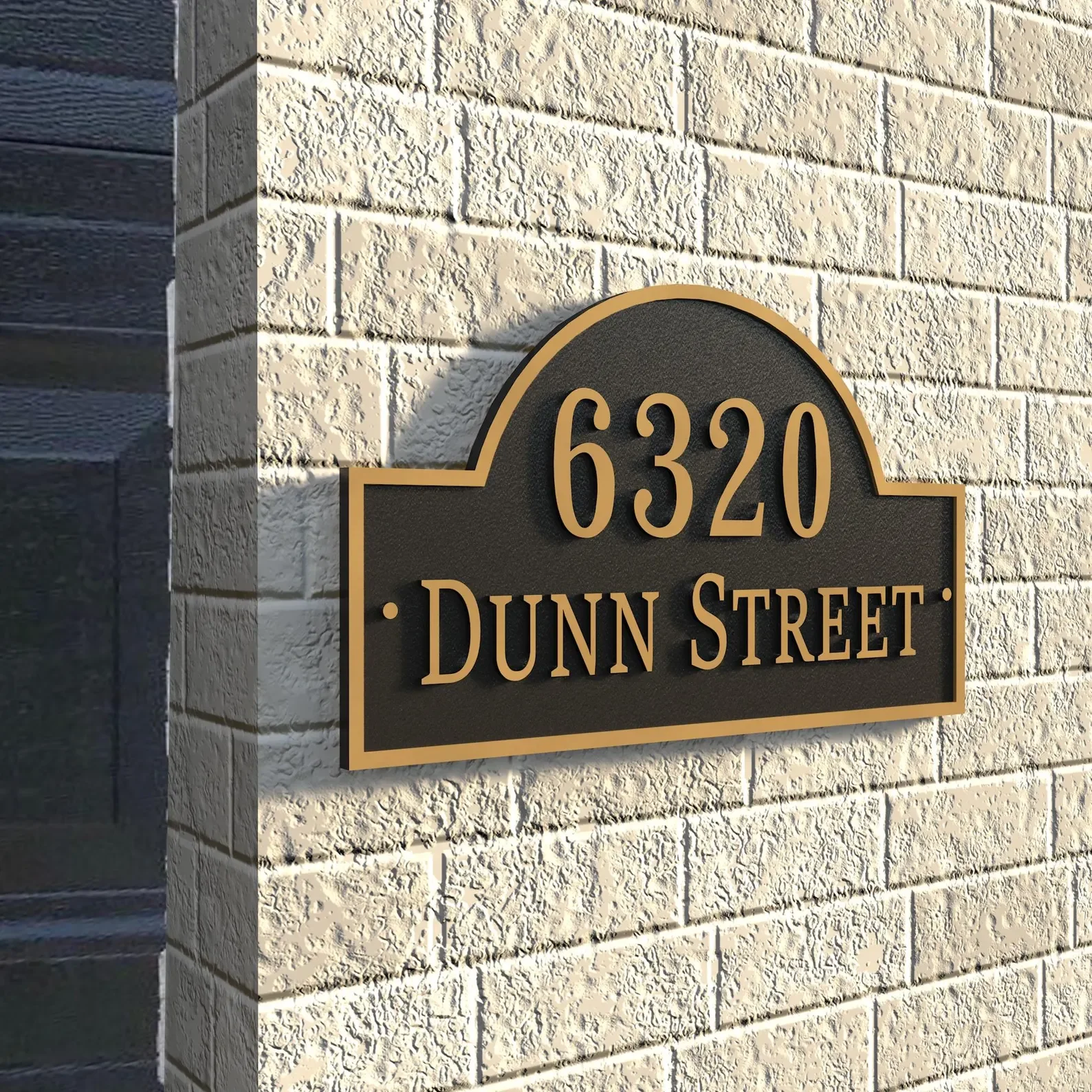 Custom House Number Sign  Address Plaque,House Number Sign,Display Your Address and Street Name  New House Gift