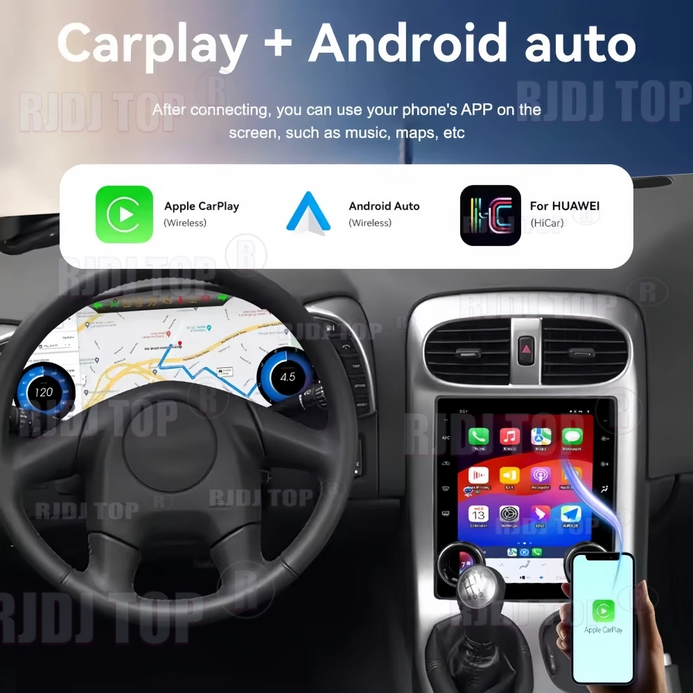 

10.4-дюймовый Android GPS-навигатор для Chevrolet Corvette C6 2005-2013, автомобильное радио, Carplay, стерео, мультимедийный плеер, магнитофон, головное устройство, Bluetooth