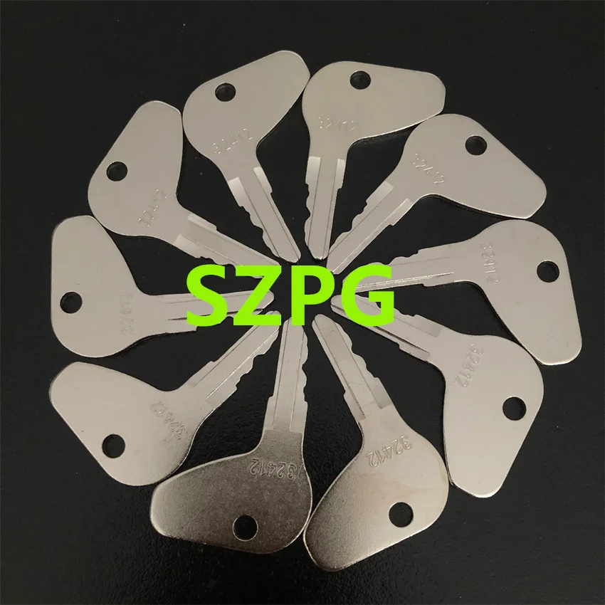 5/10/20PCS 32412 Ignition Key for Kubota Mahindra Mitsubishi Case Cad Tractor L2250 L3400 L3901 MX H32412 35260-31852