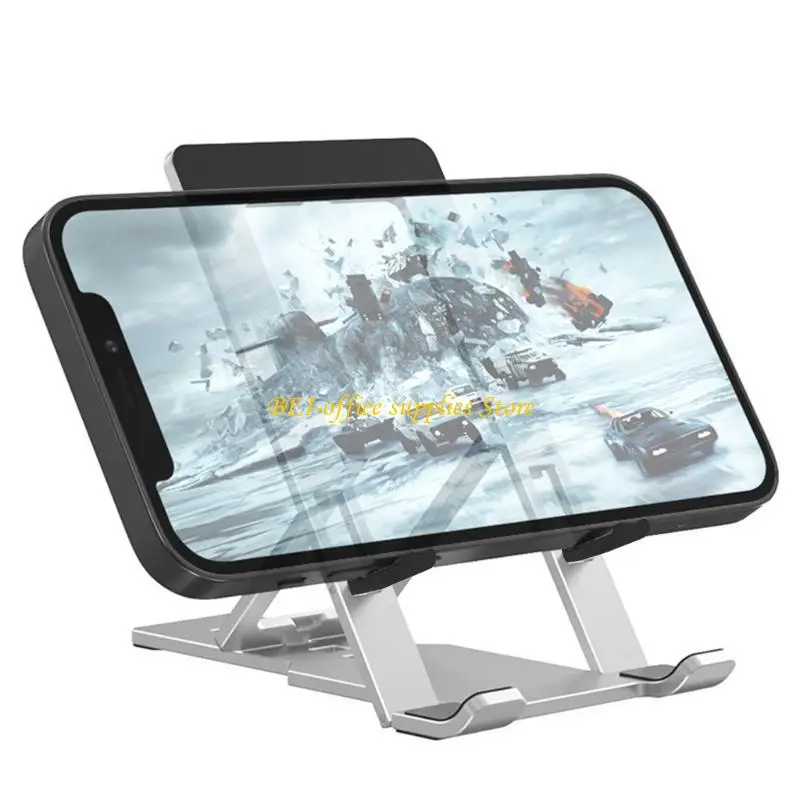 

A9LC Phone Holder Foldable Tablet Cradle Universal Mount Adjustable Lazy Bracket Smartphone Dock Support