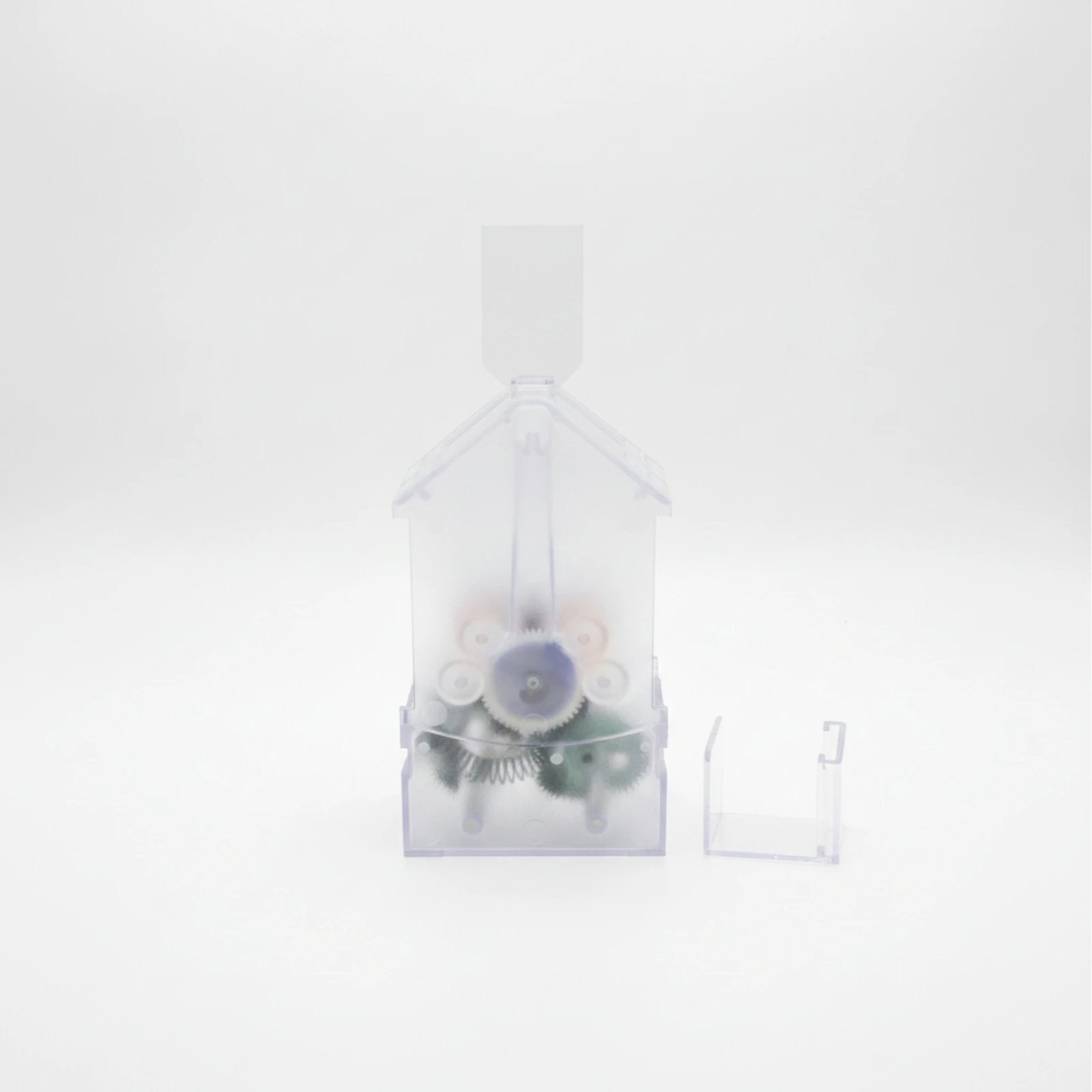 Swinging Display with Top Holder Tabletop Battery-Powered Sign Holder Compact for Retailers, Retail Counters