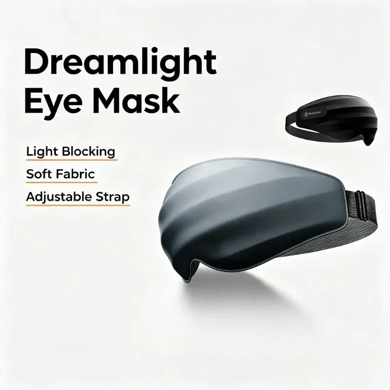 Dreamlight 3S Eye Mask Sleep 3D Natural Sleeping Eye Mask for Men Women Adult Portable Block Out Light Sleep Aid Eyepatch