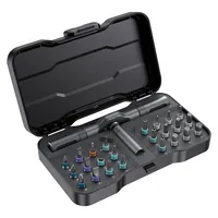 VMAN Pro 24/30-in-1 Magnetic Ratchet Screwdriver Kit | Torx/Phillips Bits for Electronics & Smartphone Precision Repair