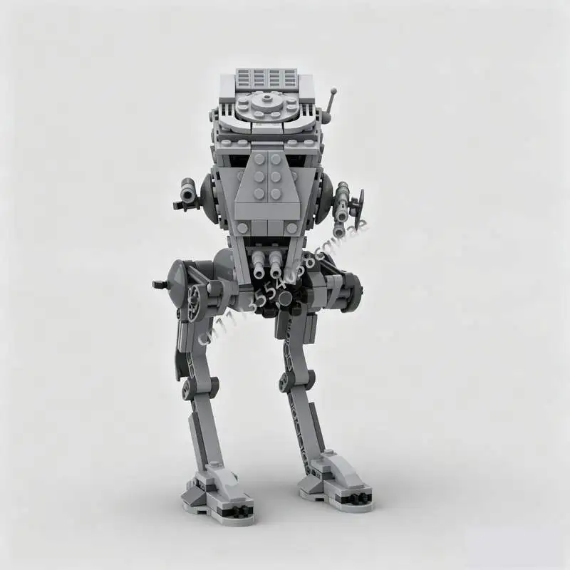 NOUVEAU 293 PIÈCES Imperial Walker MOC Space War Battle Model Puzzle Personnalisé DIY Blocs de Construction Créatifs Jouet Éducatif Collection Cadeau